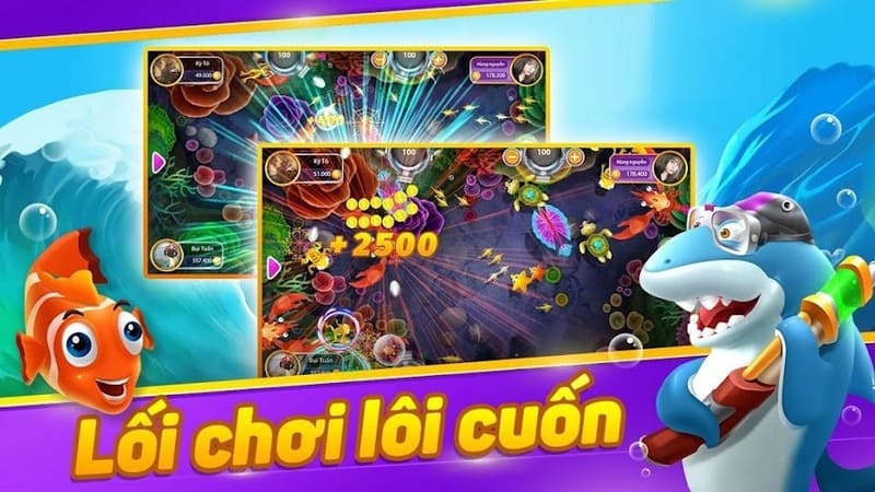 Thử sức với game bắn cá kiếm tiền cực cuốn tại Rik88