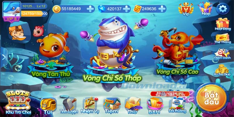 Ưu điểm tạo nên sự khác biệt của game bắn cá H5 của Rik88